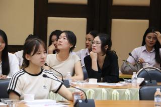 6. กิจกรรมต้อนรับและปฐมนิเทศนักศึกษาต่างชาติ ชาวจีน วันที่ 5 กันยายน 2566 ณ ห้องประชุมดาวเรือง ชั้น 9 อาคารเรียนรวมและอำนวยการ (ตึก 14)